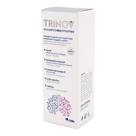 Trinov Shampoo Restitutivo Capelli Fragili Soggetti a Caduta 200 Ml | Acquista Online su Farmaclick