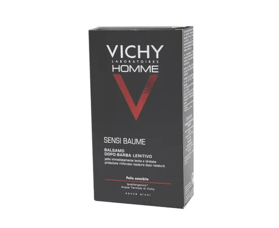 Vichy Homme Sensi Baume Mineral Aftershave Balsam Empfindliche Haut 75ml