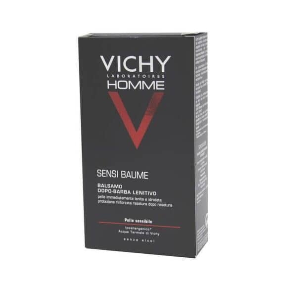 Vichy Homme Sensi Baume Mineral Balsamo Dopobarba Pelli Sensibili 75ml | Acquista Online su Farmaclick