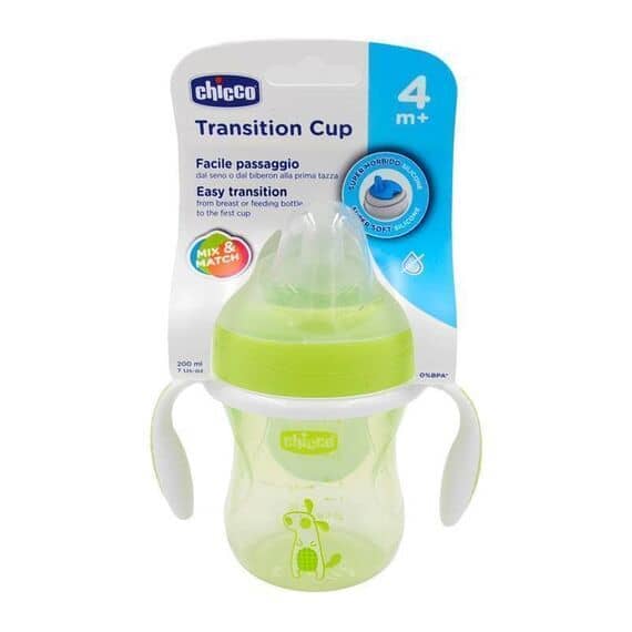 Chicco Tazza Transition 4m+ Colore Verde | Acquista Online su Farmaclick