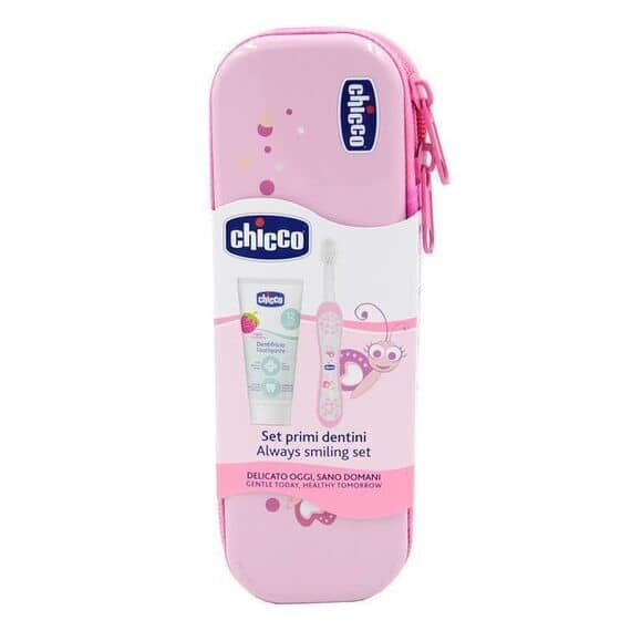 Chicco Set Primi Dentini Rosa 12 M+ | Acquista Online su Farmaclick