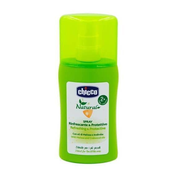 Chicco Natural Spray Rinfrescante Protettivo Antizanzare 2 M+100 Ml | Acquista Online su Farmaclick