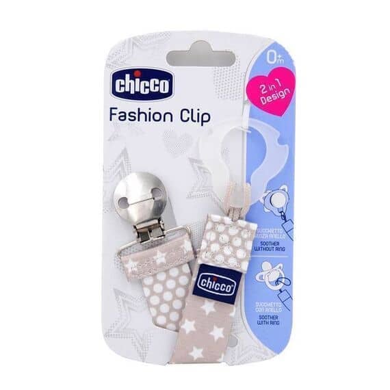 Chicco Fashion Clip Colore Tortora 0m+ 1 Pezzo | Acquista Online su Farmaclick