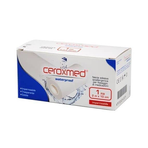 Ceroxmed Waterproof Fix Fascia Adesiva Ipoallergenica per Fissaggio di Medicazioni 2mx10cm | Acquista Online su Farmaclick