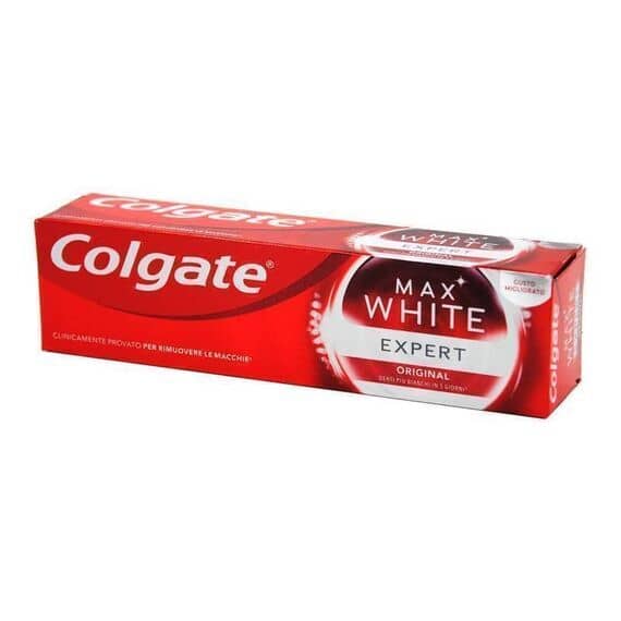 Colgate Max White Expert Dentifricio per Rimuovere le Macchie 75 Ml | Acquista Online su Farmaclick