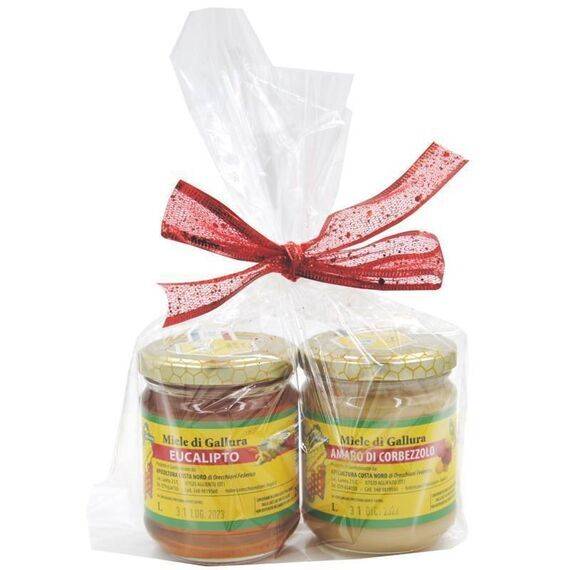 Apicoltura Costa Nord Confezione Regalo Miele di Gallura Millefiori 250 G + Polline Deumidificato in Grani 120 G | Acquista Online su Farmaclick