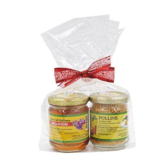 Apicoltura Costa Nord Confezione Regalo Miele di Gallura Millefiori 250 G + Miele di Gallura Eucalipto 250 G | Acquista Online su Farmaclick