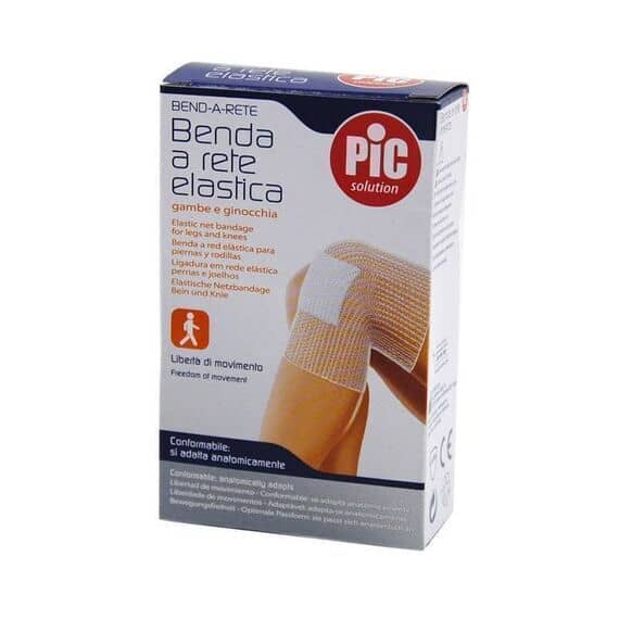 Pic Benda a Rete Elastica per Gambe e Ginocchia 3 M 1 Pz | Acquista Online su Farmaclick