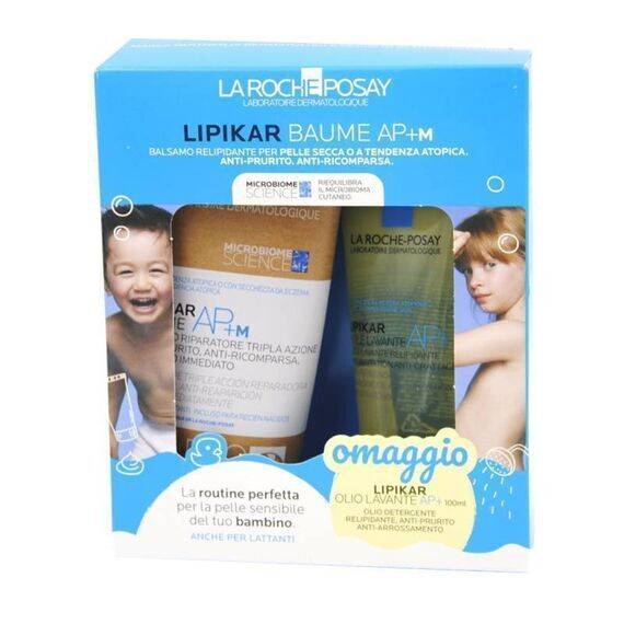 La Roche Posay Lipikar Baume Ap+m Balsamo Riparatore 200ml + Lipikar Huile Lavante Ap+ Detergente Relipidante 100 Ml in Omaggio | Acquista Online su Farmaclick