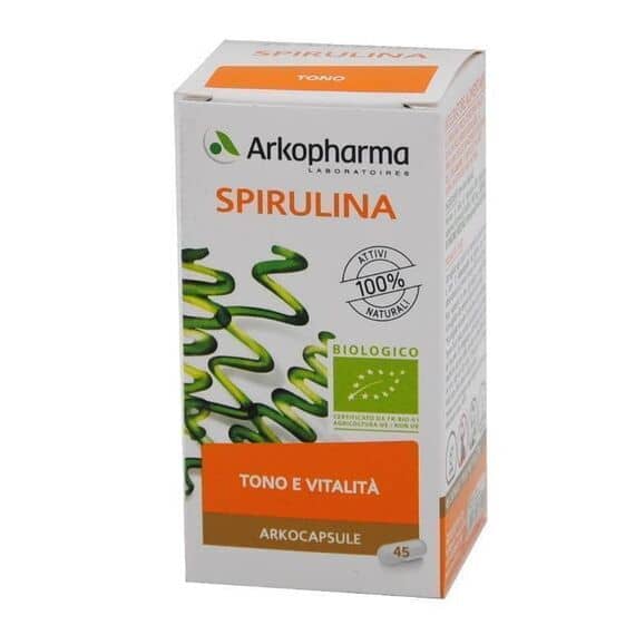 Arkopharma Spirulina Integratore Ricostituente 45 Arkocapsule | Acquista Online su Farmaclick
