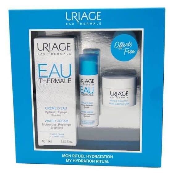 Uriage Eau Thermale Kit My Hydration Ritual Crema Leggera All' Acqua Termale 40 Ml + Siero All'acqua 10 Ml e Maschera Notte All'acqua 15 Ml in Omaggio | Acquista Online su Farmaclick