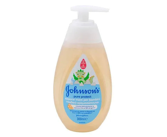 Johnson'S Pure Protect Sapone Mani Per Bambini 300 Ml