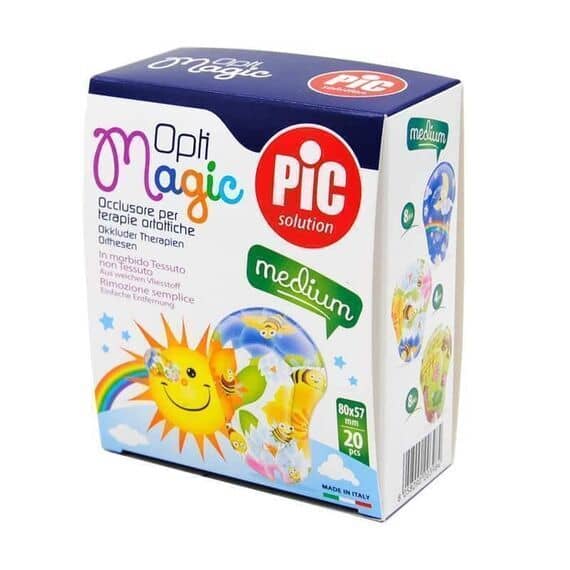 Pic Opti Magic Occlusore per Terapie Ortottiche Taglia M 80x57 20 Pz | Acquista Online su Farmaclick