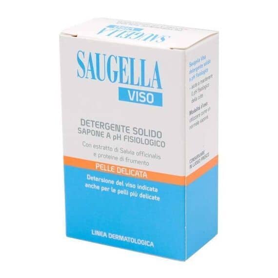 Saugella Viso Detergente Solido Pelle Delicata 100 G | Acquista Online su Farmaclick