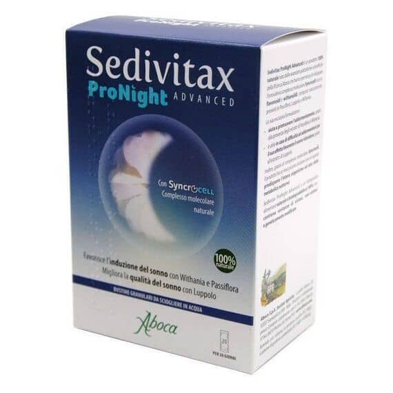 Aboca Sedivitax Pro Night Advanced Integratore per il Sonno 20 Bustine | Acquista Online su Farmaclick