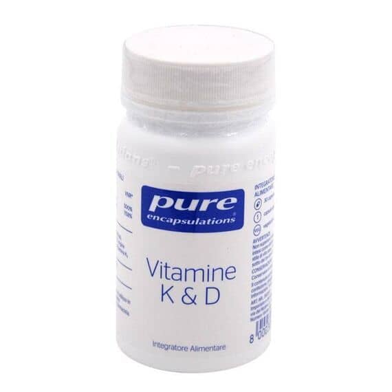 Pure Encapsulations Vitamina K e D 30 Capsule | Acquista Online su Farmaclick