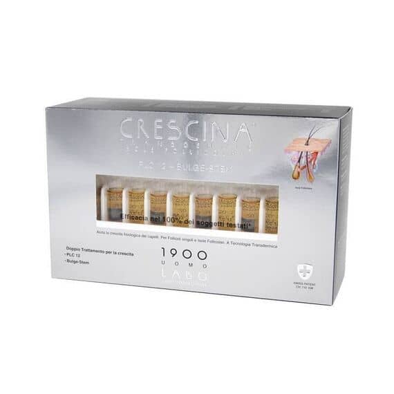 Labo Crescina Transdermic Isole Follicolari Plc 12 Bulge Stem 1900 Uomo 40 Fiale Ricrescita | Acquista Online su Farmaclick
