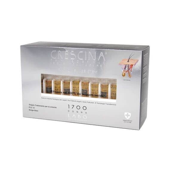 Labo Crescina Transdermic Isole Follicolari Plc 12 Bulge Stem 1700 Donna 40 Fiale Ricrescita | Acquista Online su Farmaclick