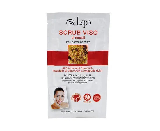 Lepo Scrub Viso Al Muesli 1 Bustina Da 15 Ml