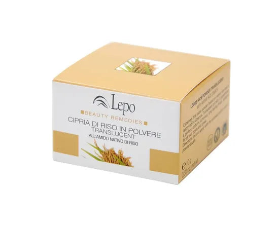 Lepo Beauty Remedies Cipria Di Riso In Polvere Translucent 10 G