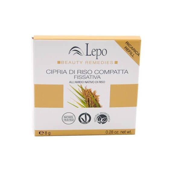 Lepo Beauty Remedies Ricarica Cipria di Riso Compatta Fissativa 8 G | Acquista Online su Farmaclick
