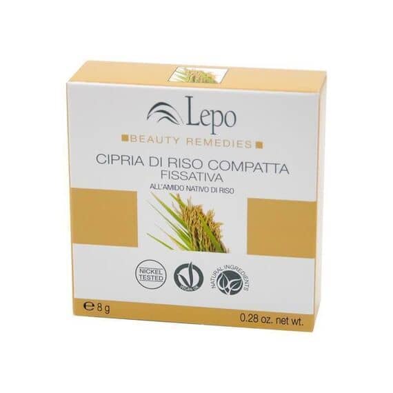 Lepo Beauty Remedies Cipria di Riso Compatta Fissativa 8 G | Acquista Online su Farmaclick