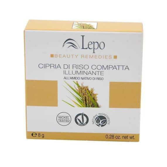 Lepo Beauty Remedies Cipria di Riso Compatta Illuminante 8 G | Acquista Online su Farmaclick