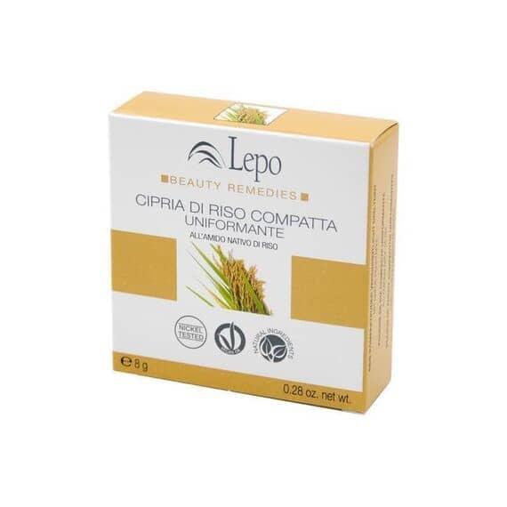 Lepo Beauty Remedies Cipria di Riso Compatta Uniformante 8 G | Acquista Online su Farmaclick