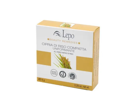Lepo Beauty Remedies Kompakter Reis-Puder, mattierend 8 G