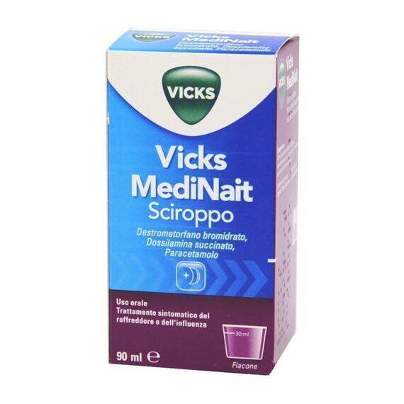 Vicks Medinait Sciroppo 90 Ml | Acquista Online su Farmaclick