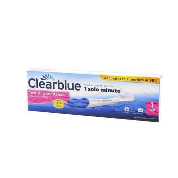 Clearblue Test di Gravidanza a Rilevazione Rapida 1 Stick | Acquista Online su Farmaclick
