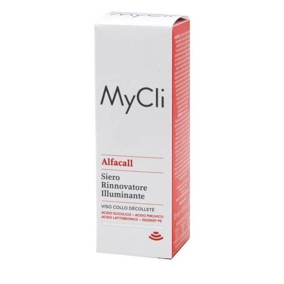 Mycli Alfacall Siero Rinnovatore Illuminante Viso Collo Dã¨colletã© 30ml | Acquista Online su Farmaclick