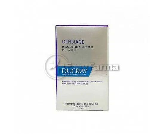 Ducray Densiage Nahrungsergänzungsmittel für die Haare 30 Tabletten