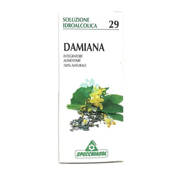 Damiana 29 50ml Tintura Madre | Acquista Online su Farmaclick