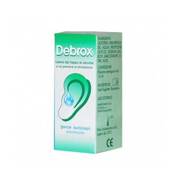Debrox Gocce Auricolari 15 Ml | Acquista Online su Farmaclick