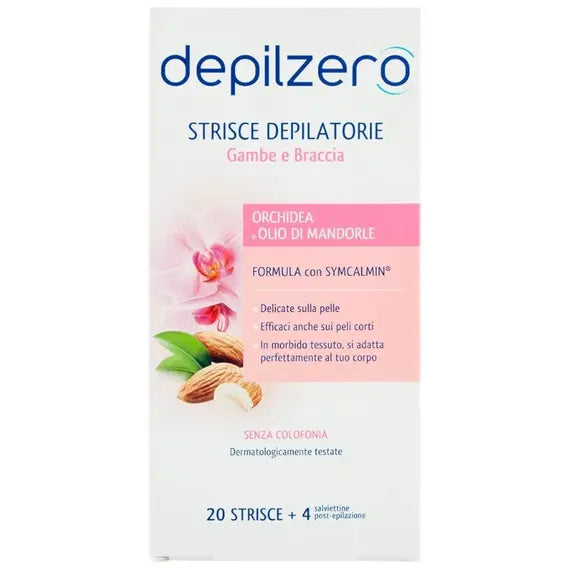 Depilzero Strisce Depilatorie Gambe e Braccia 22 Pezzi | Acquista Online su Farmaclick