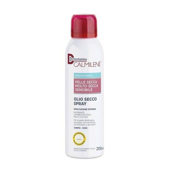 Dermovitamina Calmilene Olio Secco Spray Idratazione Intensa per Pelle Secca 200 Ml | Acquista Online su Farmaclick