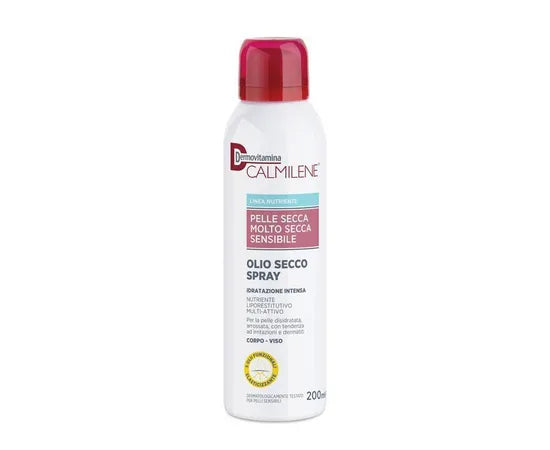 Dermovitamina Calmilene Trockenes Öl Spray Intensive Feuchtigkeit für trockene Haut 200 ml