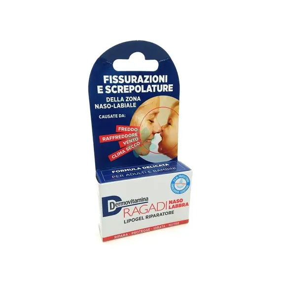 Dermovitamina Ragadi Naso Labbra Lipogel Riparatore 8 Ml | Acquista Online su Farmaclick