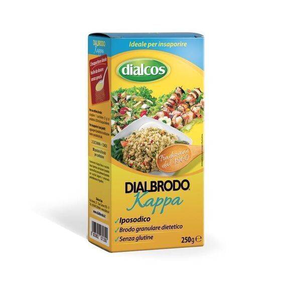 Dialbrodo Kappa Preparato Granulare Vegetale Iposodico 250 G | Acquista Online su Farmaclick