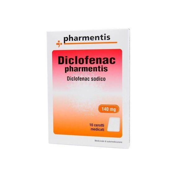 Diclofenac Pharmentis Diclofenac Sodico 10 Cerotti Medicati | Acquista Online su Farmaclick