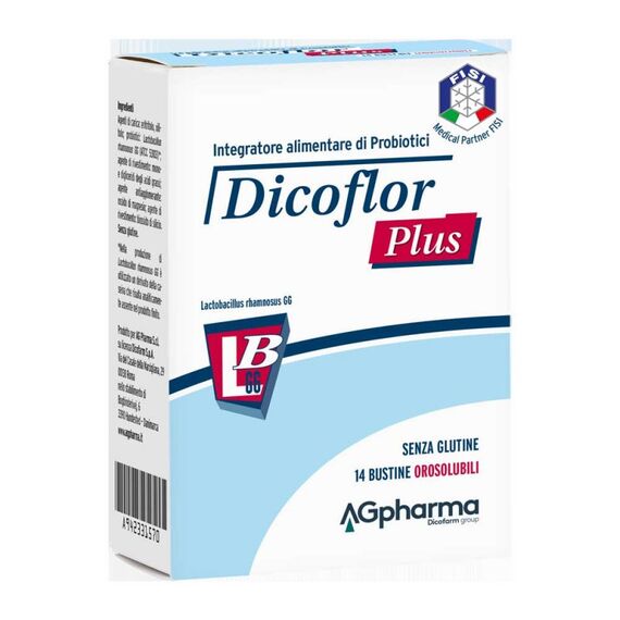 Dicoflor Plus 14 Bustine Orosolubili da 1 G Neutro | Acquista Online su Farmaclick