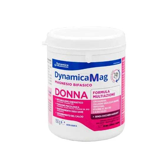 Dynamicamag Magnesio Bifasico Donna Formula Multiazione 150 G | Acquista Online su Farmaclick