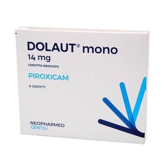 Dolaut Mono Piroxicam 8 Cerotti Medicati 10 X 7 Cm | Acquista Online su Farmaclick