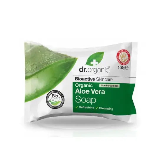 Dr. Organic Aloe Vera Sapone 100 Grammi | Acquista Online su Farmaclick