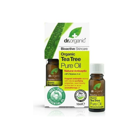 Dr Organic Tea Tree Oil 10ml | Acquista Online su Farmaclick