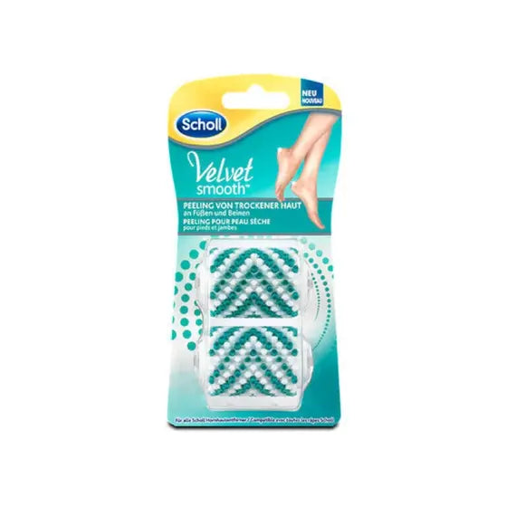 Dr Scholl Velvet Smooth Spazzola Esfoliante Pelle Secca 2 Pz | Acquista Online su Farmaclick
