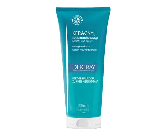 Ducray Keracnyl Gel Detergente Viso E Corpo 200 Ml