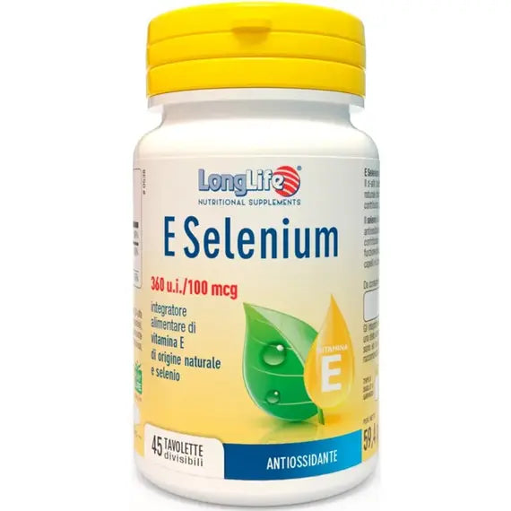 Longlife e Selenium Longlife 45 Tavolette | Acquista Online su Farmaclick