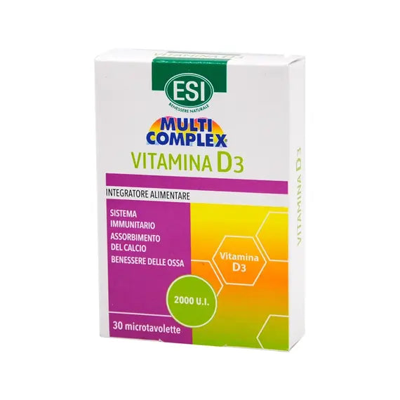 Esi Multi Complex Integratore di Vitamina D3 30 Microtavolette | Acquista Online su Farmaclick